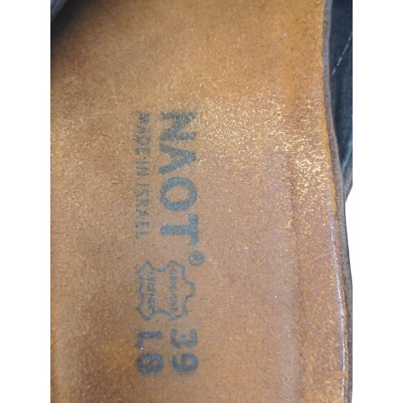 Naot Eden Clogs Women US 8 8.5 Metallic Brown Studded Western Country EU 39 - Picture 8 of 8